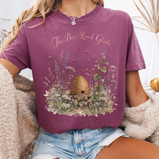 T-Shirt Berry / S The Bee-Loud Glade W.B. Yeats Literary T-Shirt The Mystic Eden