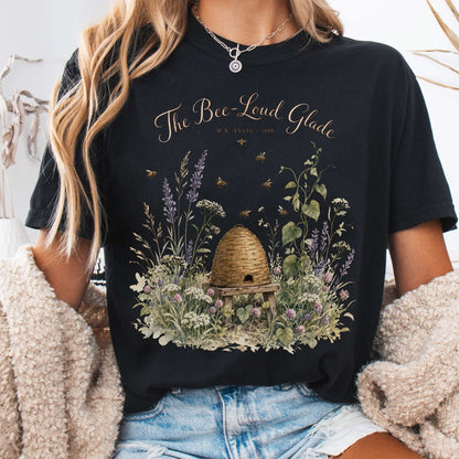 The Bee-Loud Glade W.B. Yeats Literary T-Shirt