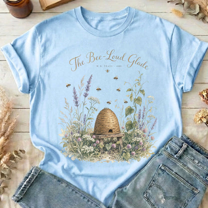 The Bee-Loud Glade W.B. Yeats Literary T-Shirt