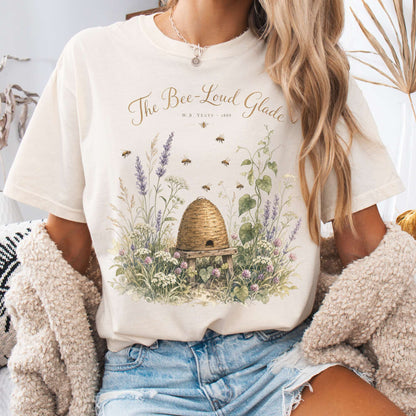 The Bee-Loud Glade W.B. Yeats Literary T-Shirt