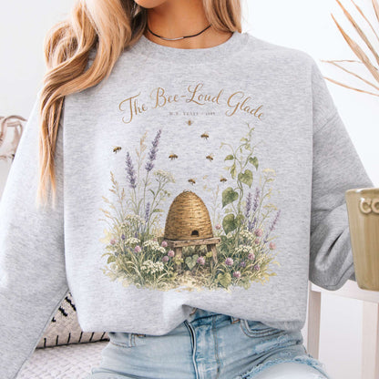 Sweatshirt Ash / S The Bee-Loud Glade W.B. Yeats Literary Crewneck Sweatshirt The Mystic Eden