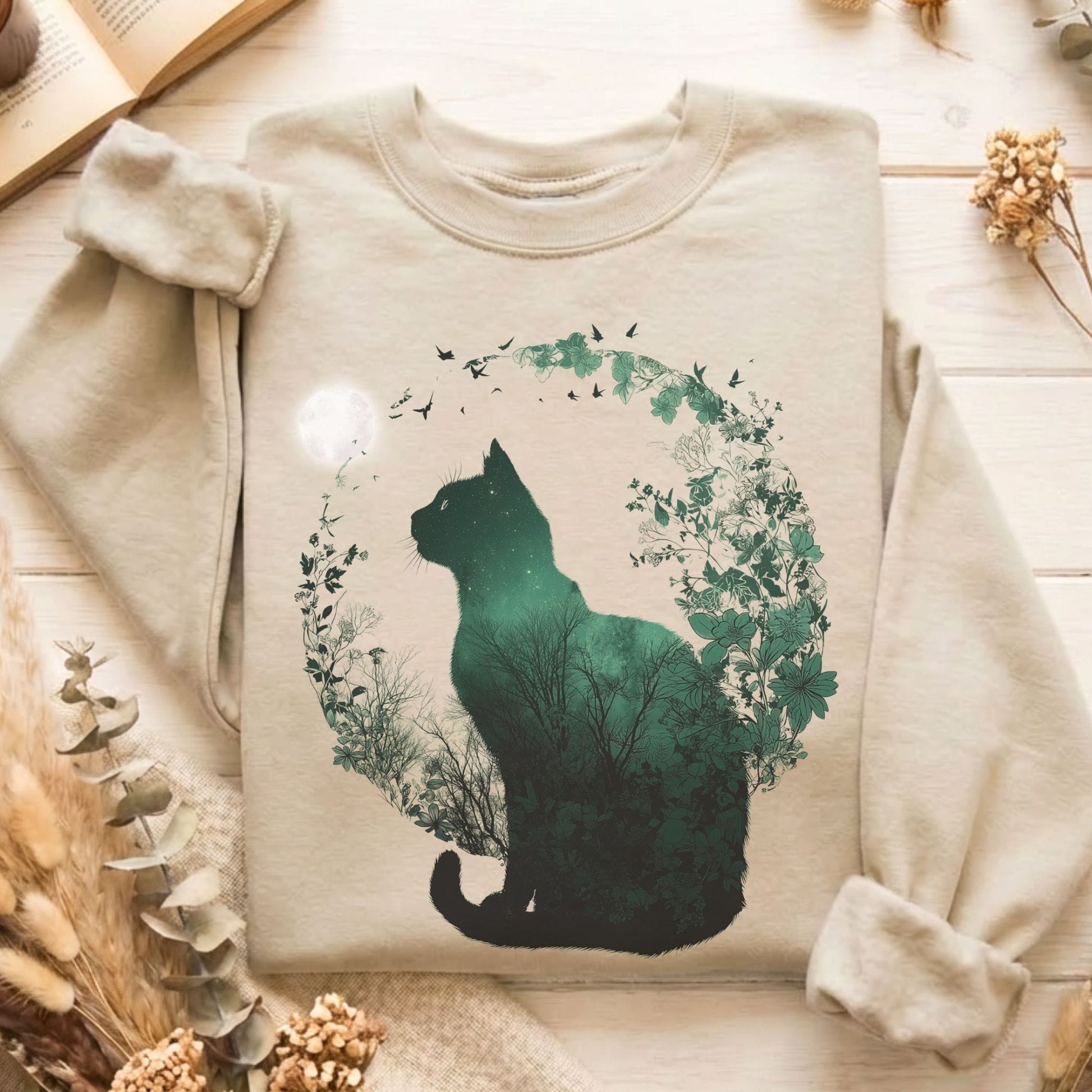 Sweatshirt Sand / S Design 208 Sweatshirt The Mystic Eden