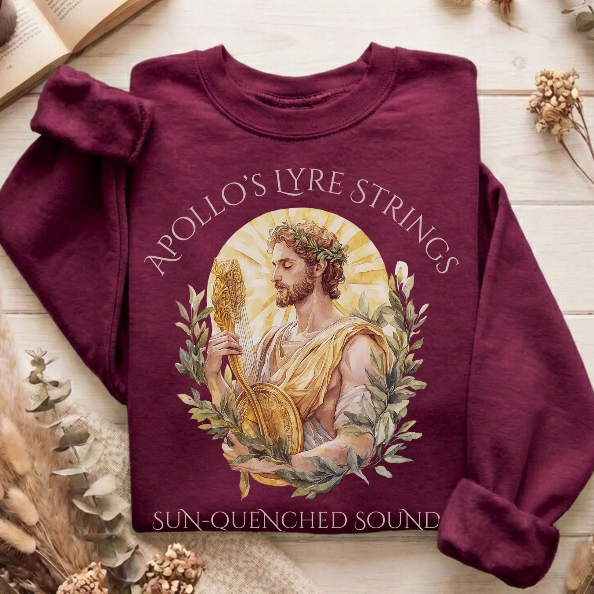 Sweatshirt Maroon / S Design 100 Sweatshirt The Mystic Eden