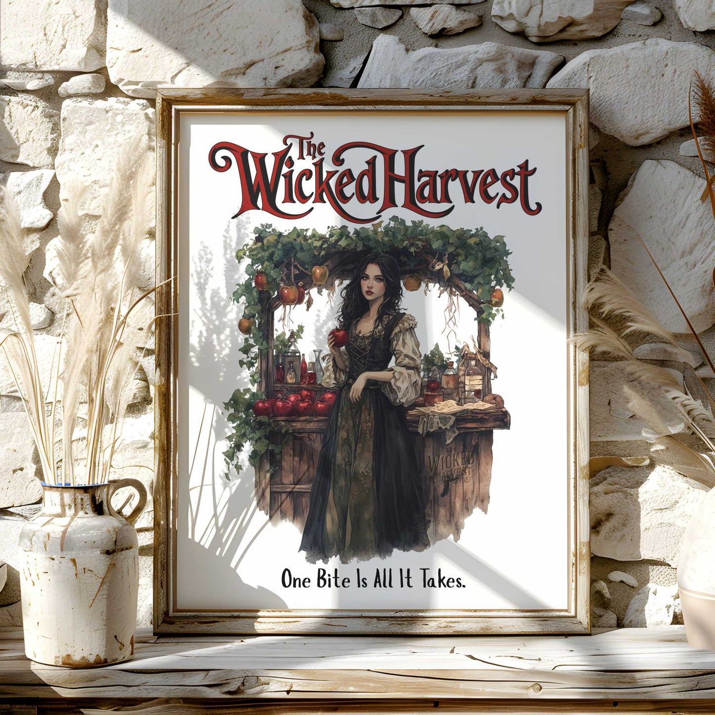 Poster 11″ x 14″ / Matte Design 184 - Art Print The Mystic Eden
