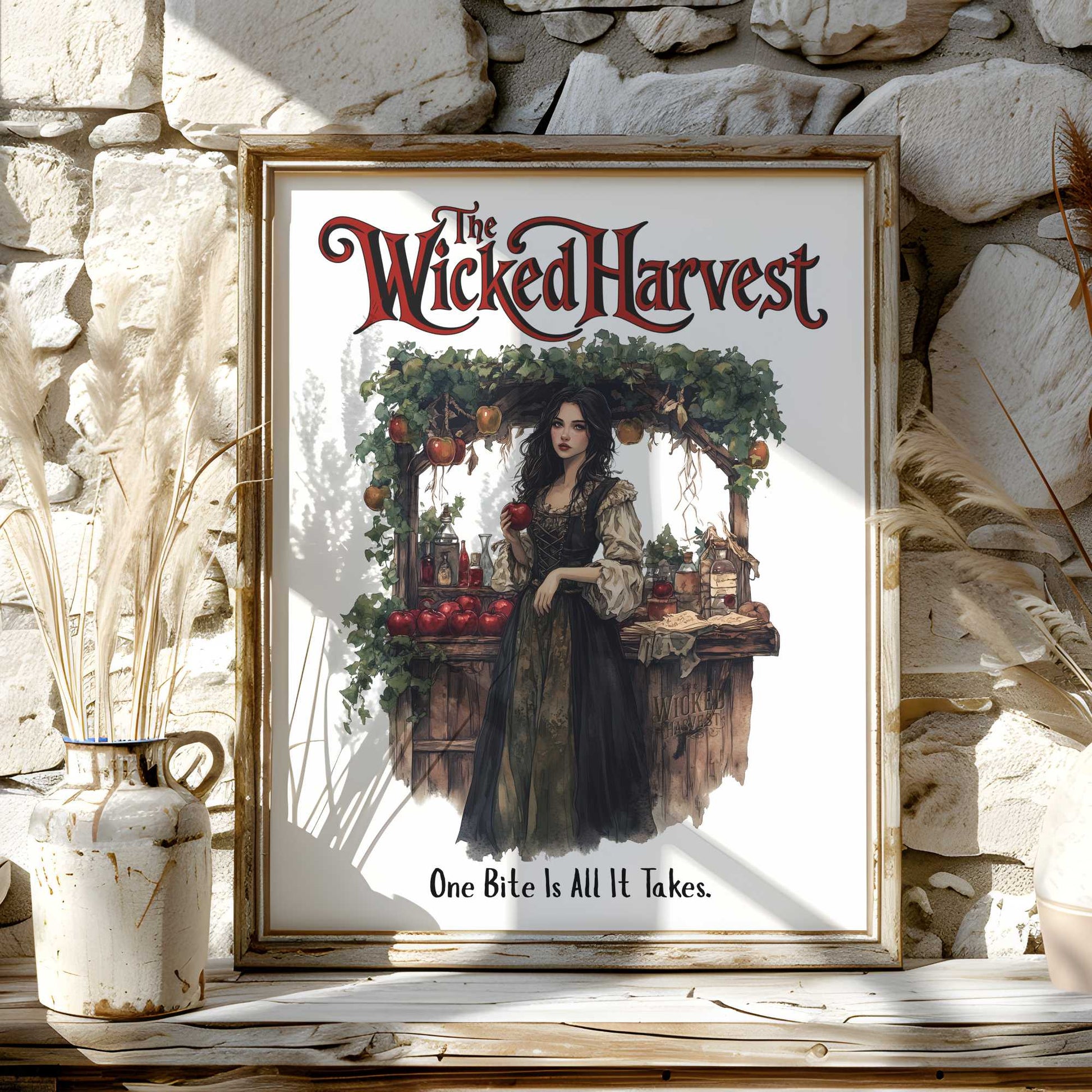 Poster 11″ x 14″ / Matte Design 184 - Art Print The Mystic Eden