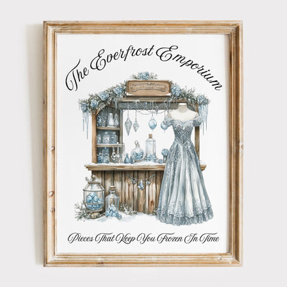 Art Prints 11″ x 14″ / Matte Design 176A - Art Print The Mystic Eden