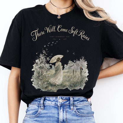 There Will Come Soft Rains Sara Teasdale Literary T-Shirt