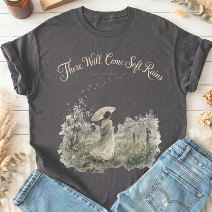 There Will Come Soft Rains Sara Teasdale Literary T-Shirt