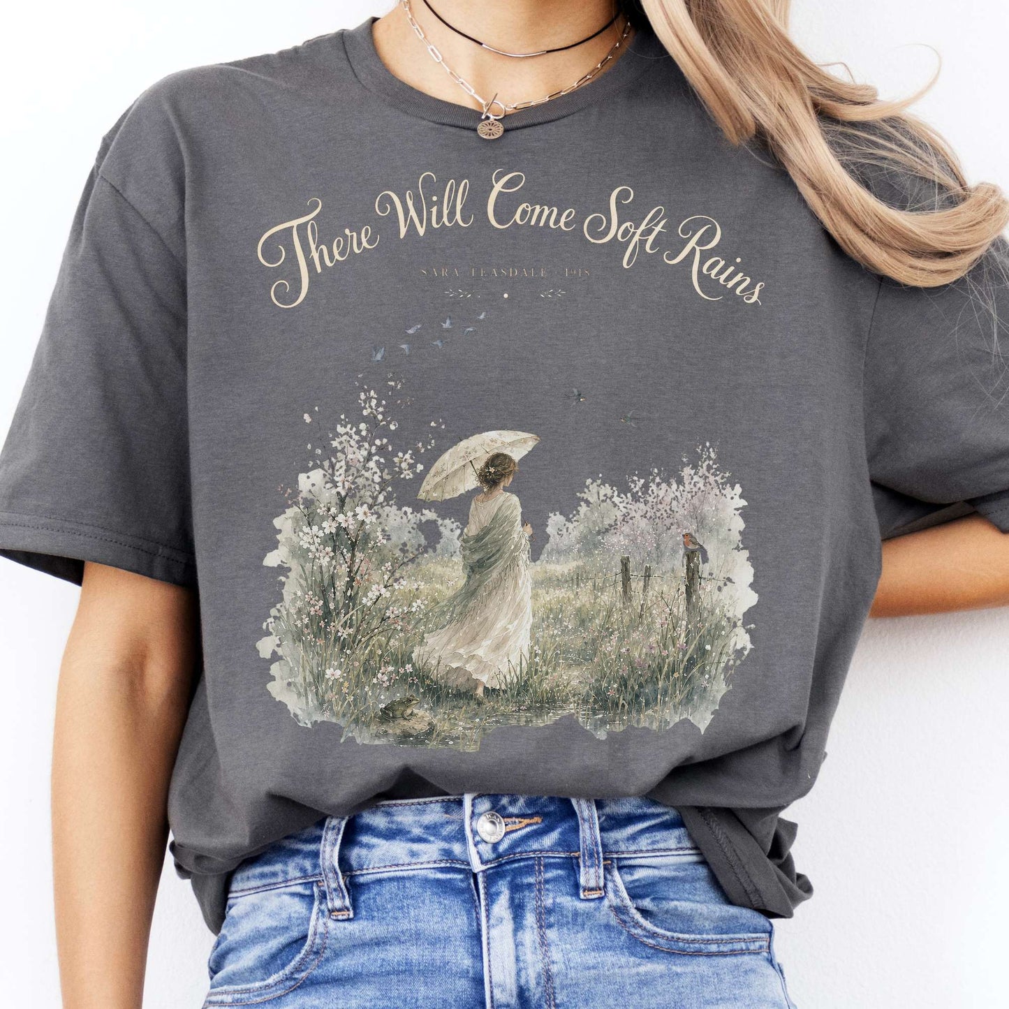There Will Come Soft Rains Sara Teasdale Literary T-Shirt