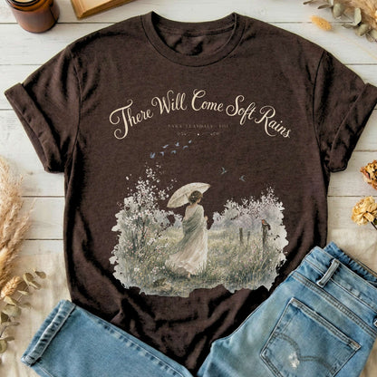 There Will Come Soft Rains Sara Teasdale Literary T-Shirt