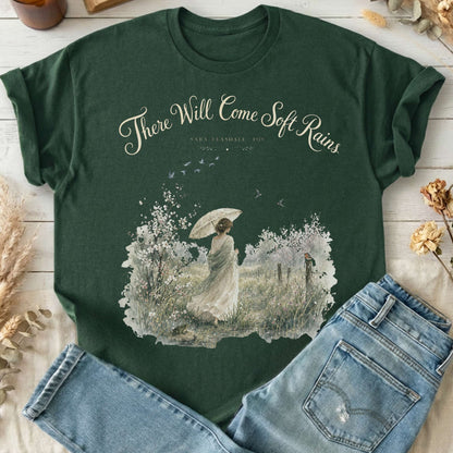 There Will Come Soft Rains Sara Teasdale Literary T-Shirt