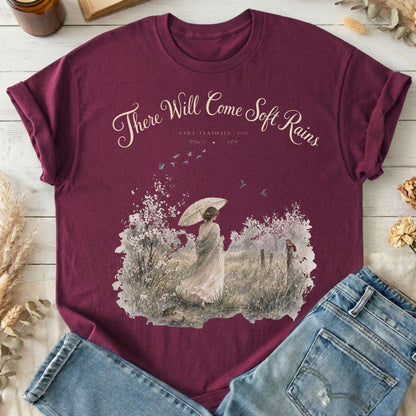 There Will Come Soft Rains Sara Teasdale Literary T-Shirt