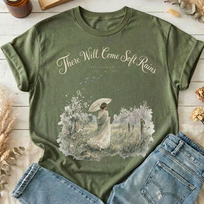 There Will Come Soft Rains Sara Teasdale Literary T-Shirt
