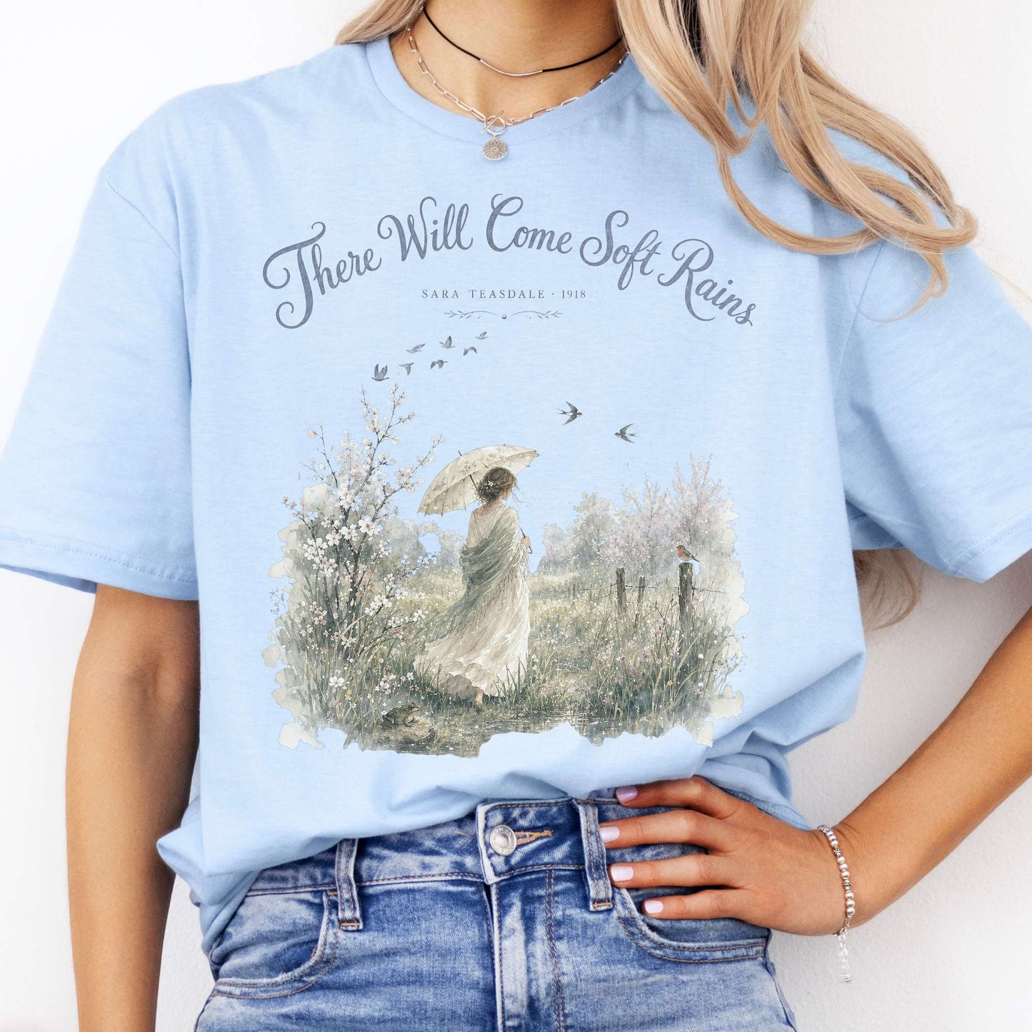 There Will Come Soft Rains Sara Teasdale Literary T-Shirt