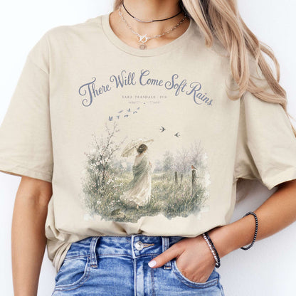 There Will Come Soft Rains Sara Teasdale Literary T-Shirt