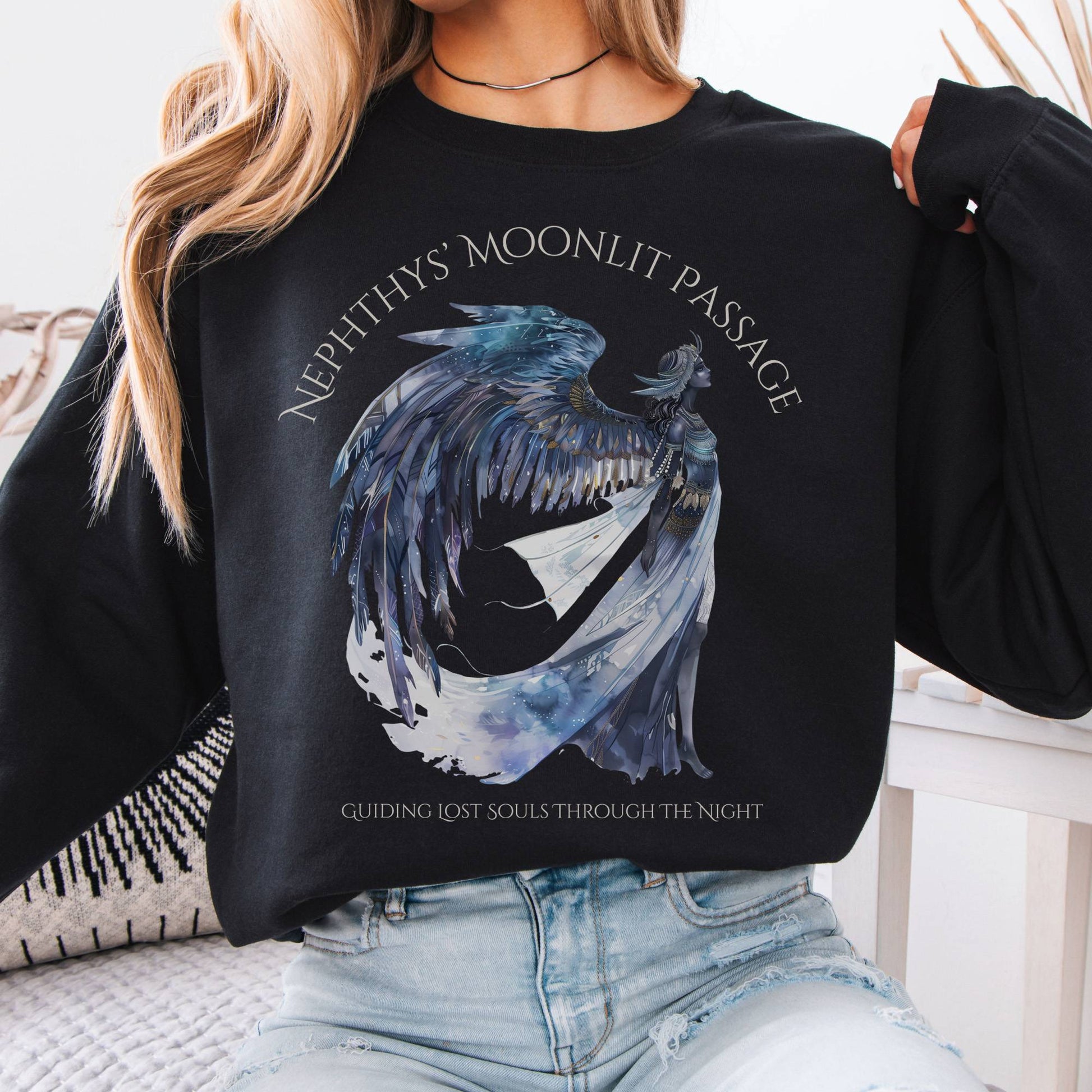 Sweatshirt Design 265 Crewneck Sweatshirt The Mystic Eden