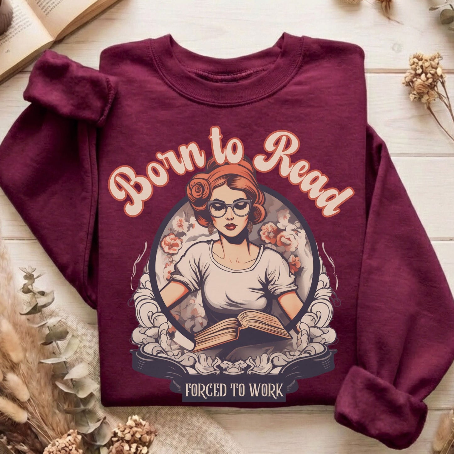 Sweatshirt Maroon / S Design 59 Sweatshirt The Mystic Eden