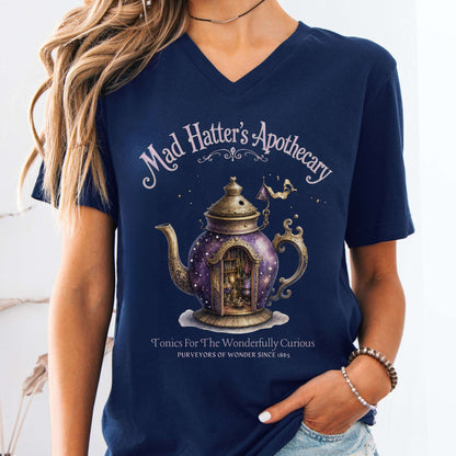 V-neck Navy / S Design 381 V-neck The Mystic Eden