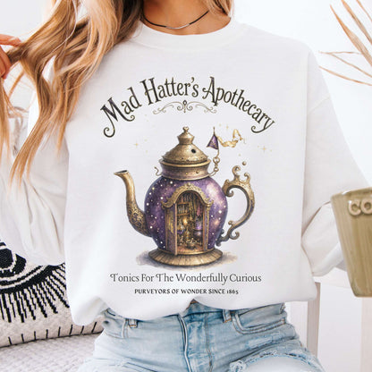 Sweatshirt White / S Design 381 Crewneck Sweatshirt The Mystic Eden