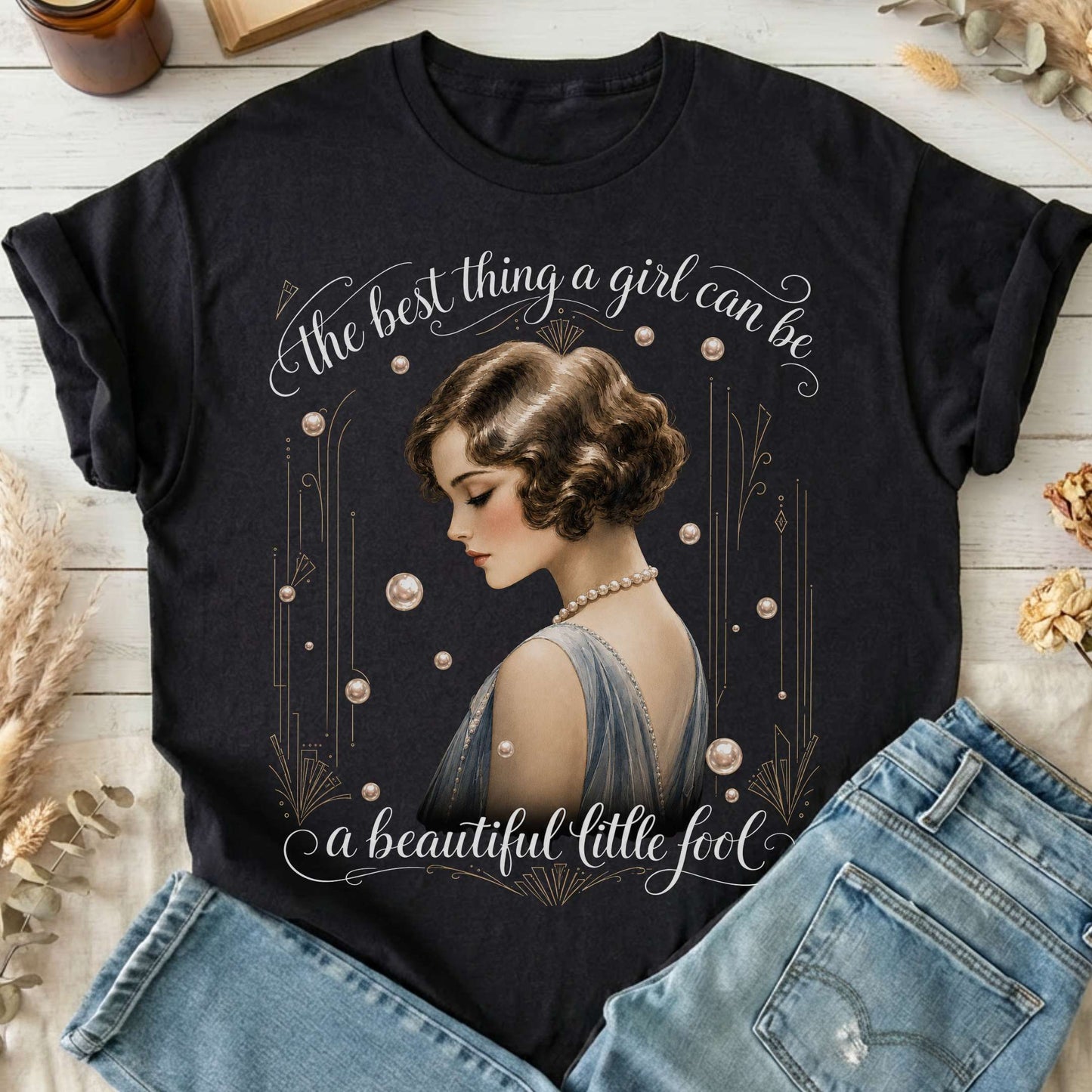 A Beautiful Little Fool The Great Gatsby Literary T-Shirt