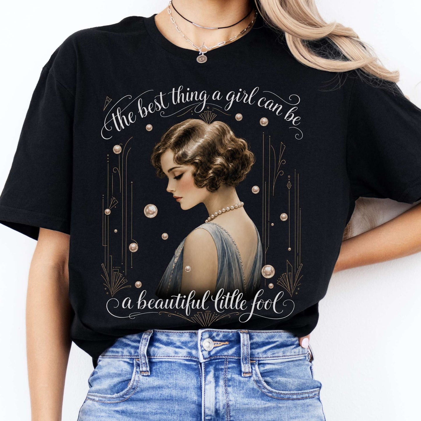 A Beautiful Little Fool The Great Gatsby Literary T-Shirt
