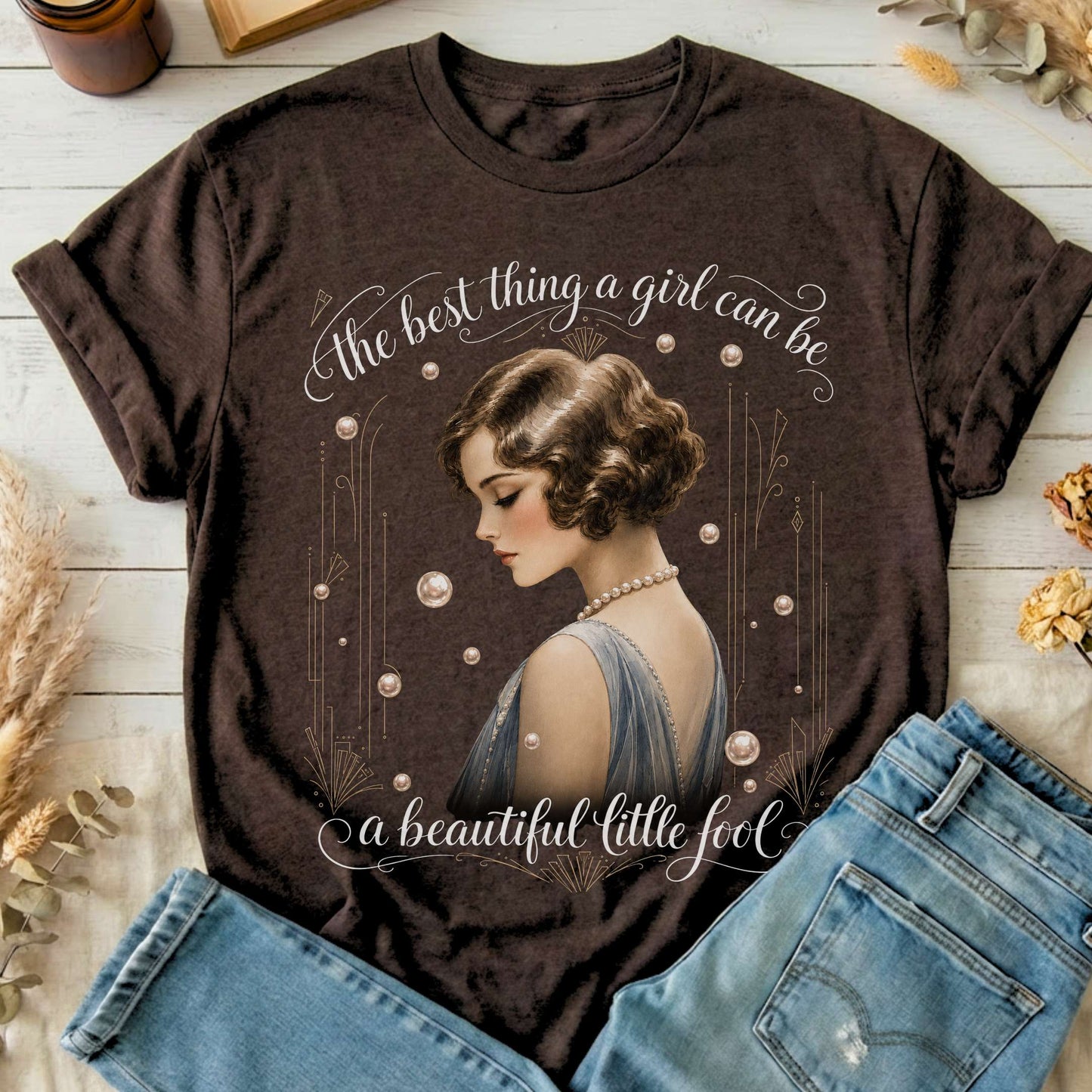 A Beautiful Little Fool The Great Gatsby Literary T-Shirt