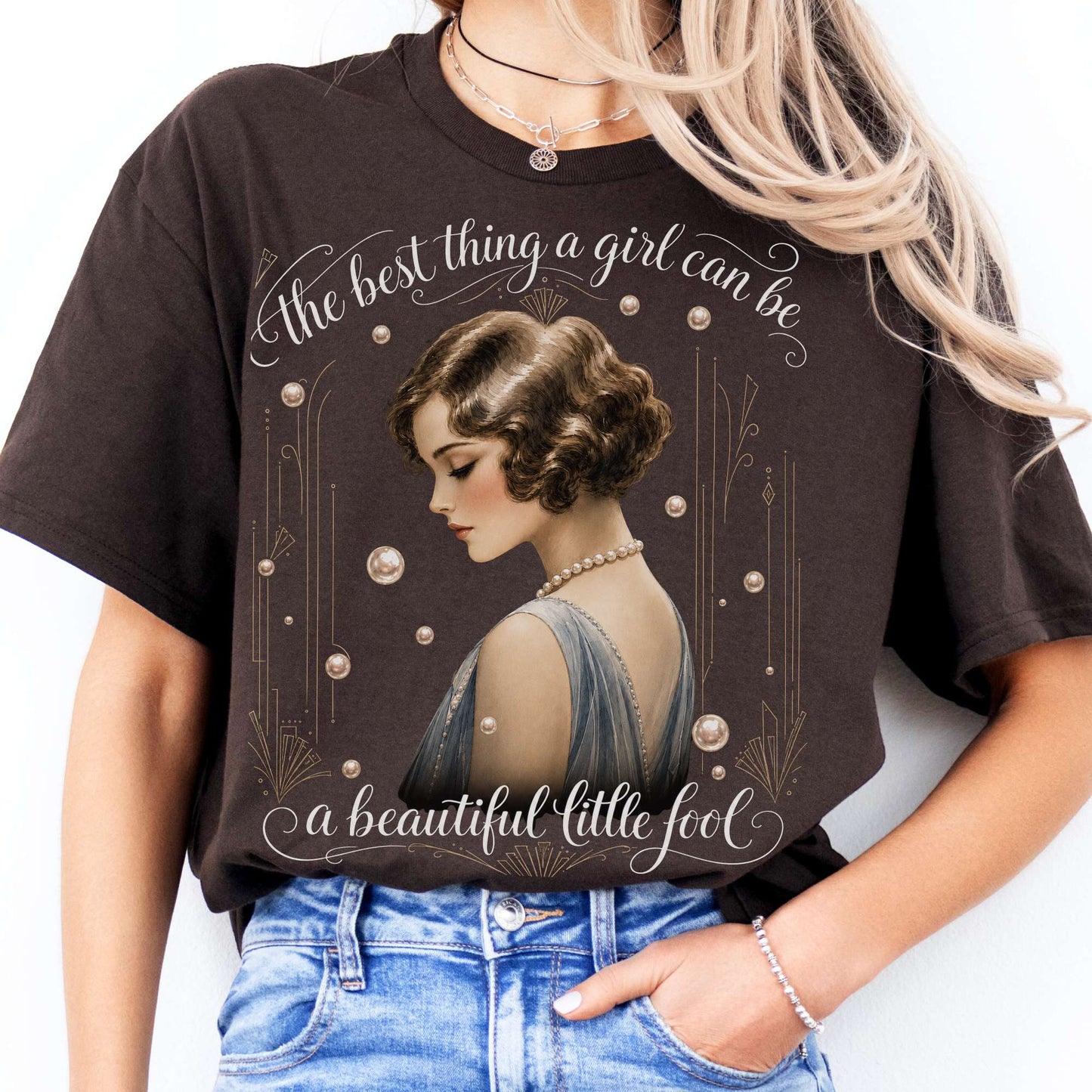 A Beautiful Little Fool The Great Gatsby Literary T-Shirt
