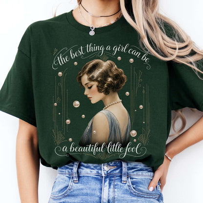 A Beautiful Little Fool The Great Gatsby Literary T-Shirt