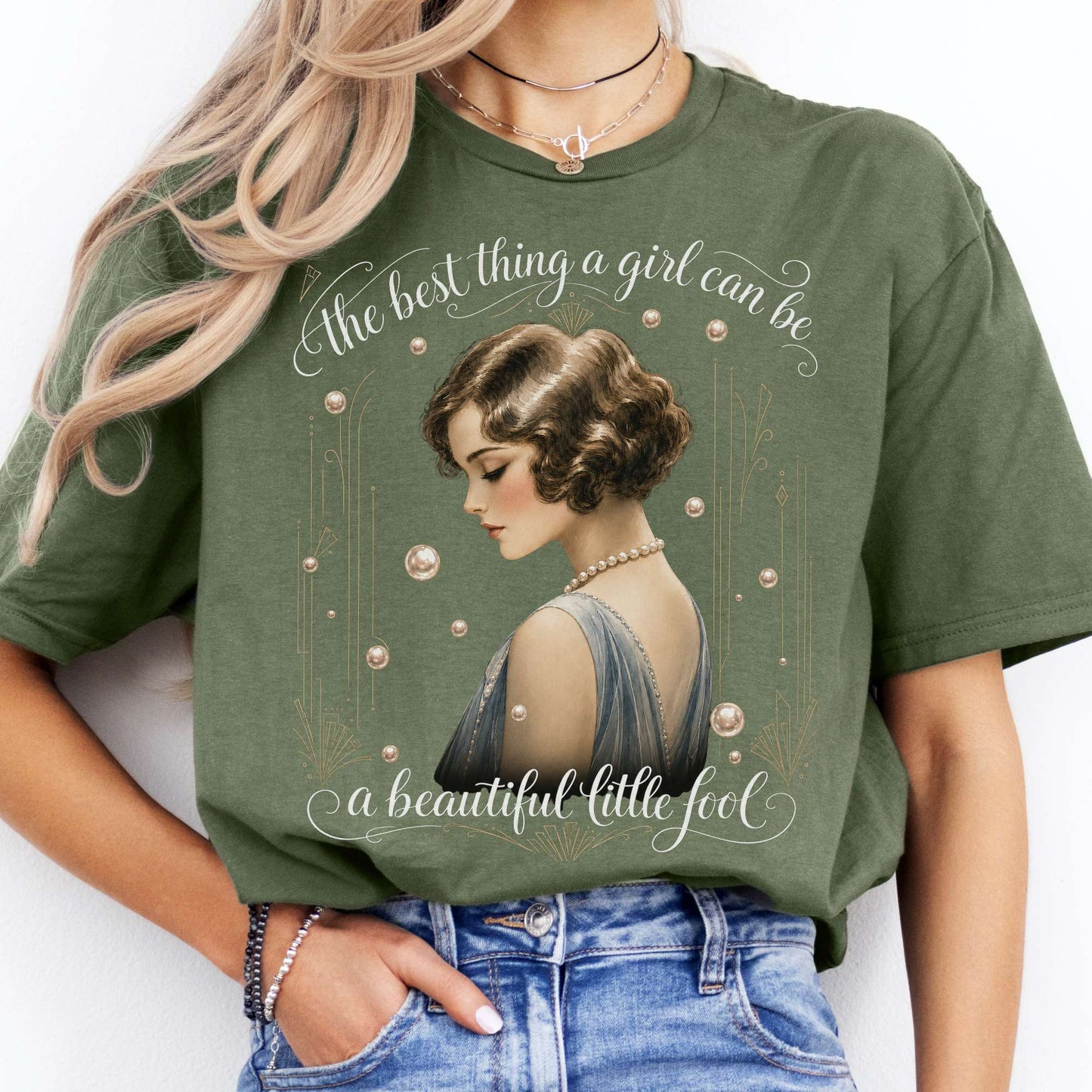 A Beautiful Little Fool The Great Gatsby Literary T-Shirt