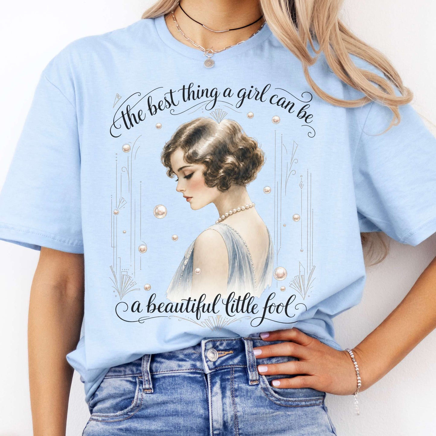 A Beautiful Little Fool The Great Gatsby Literary T-Shirt