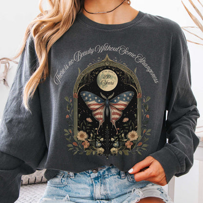 Long-sleeve Pepper / S There Is No Beauty Without Some Strangeness America 250 Long Sleeve The Mystic Eden