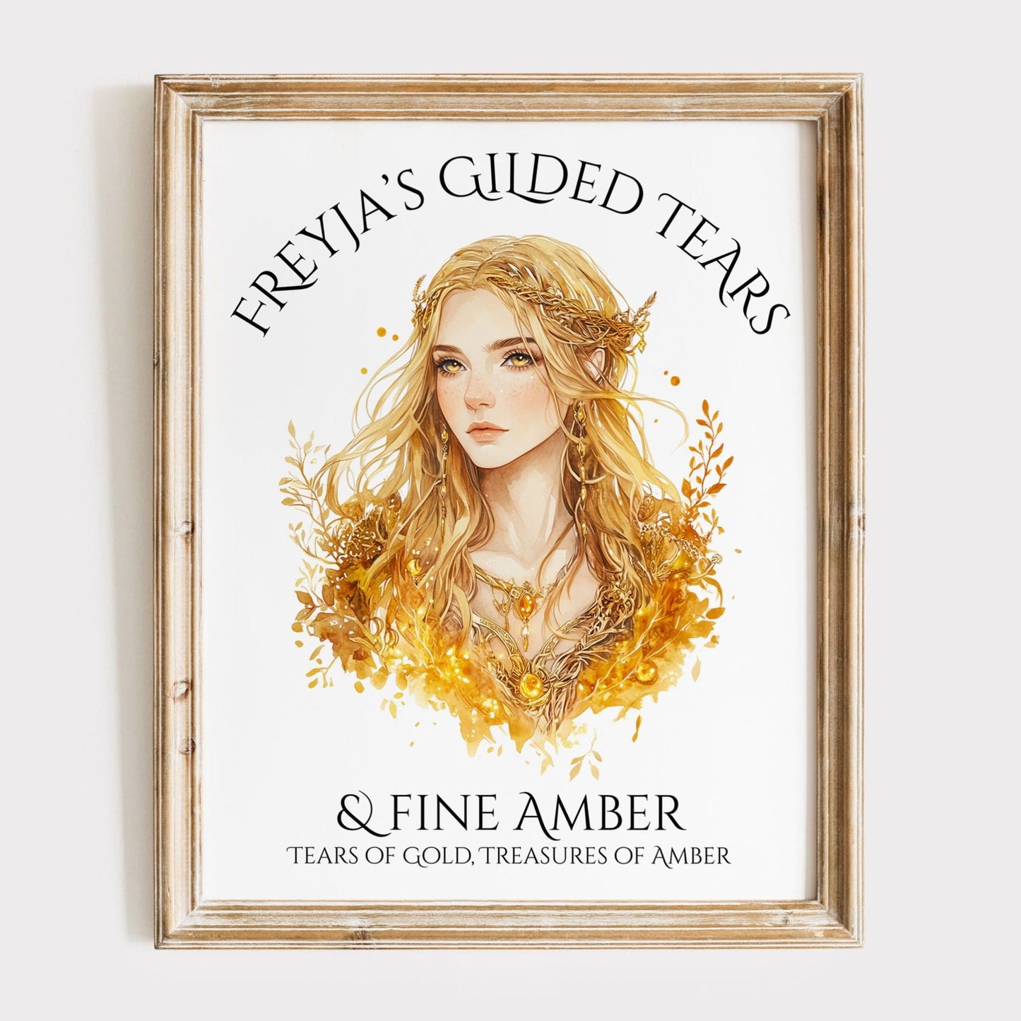 Poster 11″ x 14″ / Matte Design 161A - Art Print The Mystic Eden