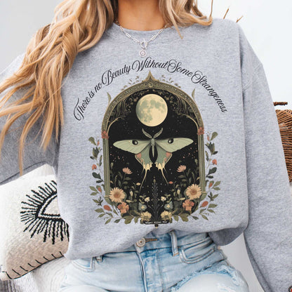 There is no Beauty Without Some Strangeness Poe Sweatshirt