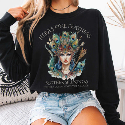 Hera's Fine Feathers & Other Splendors Long Sleeved Shirt