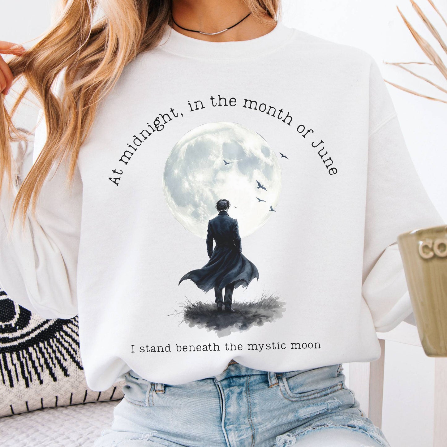 Sweatshirt Design 277 Crewneck Sweatshirt The Mystic Eden