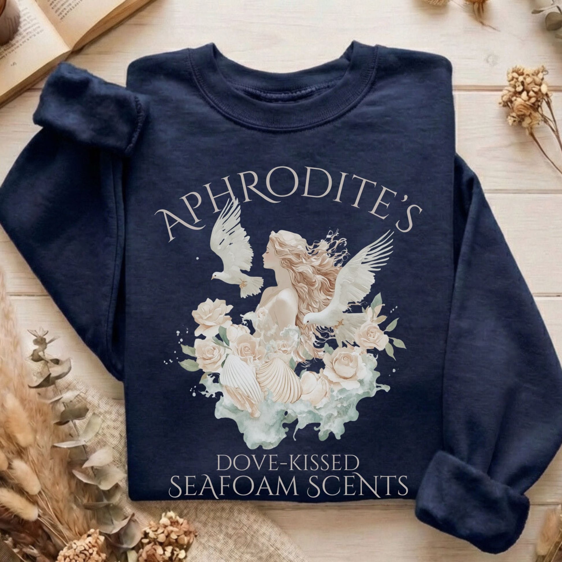 Sweatshirt Navy / S Design 96 Sweatshirt The Mystic Eden