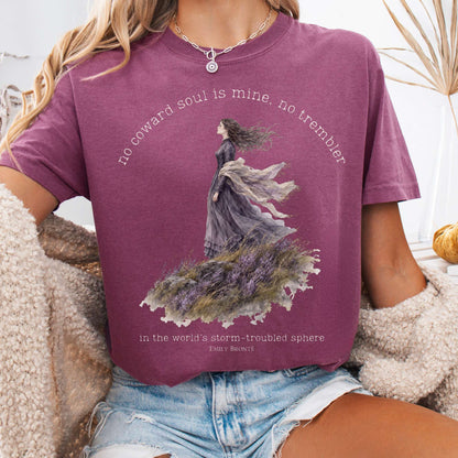 Berry - No Coward Soul Is Mine Emily Brontë Literary T-Shirt