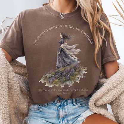 Espresso - No Coward Soul Is Mine Emily Brontë Literary T-Shirt