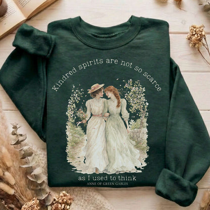 Kindred Spirits Anne of Green Gables Literary Sweatshirt