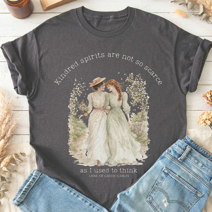 Kindred Spirits Anne of Green Gables Literary T-Shirt