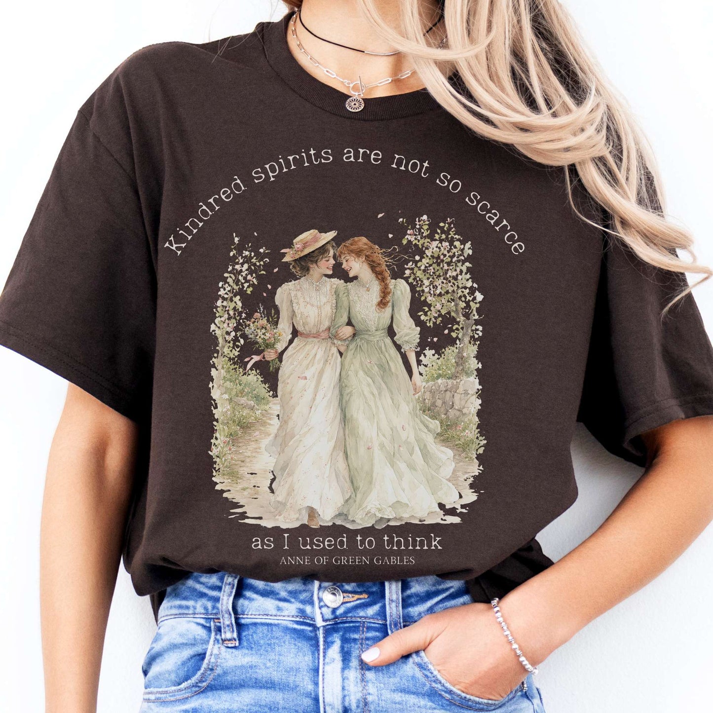 Kindred Spirits Anne of Green Gables Literary T-Shirt