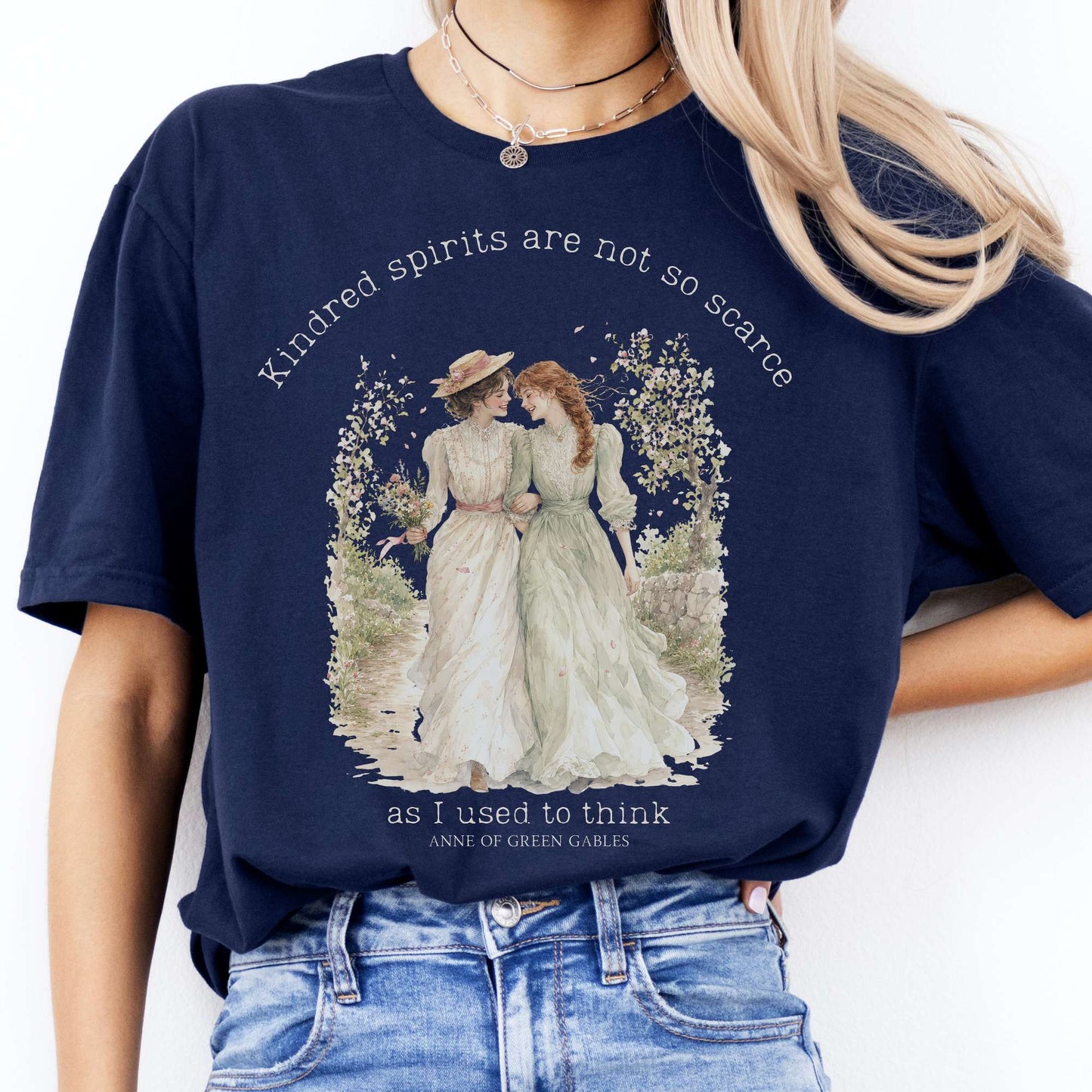 Kindred Spirits Anne of Green Gables Literary T-Shirt