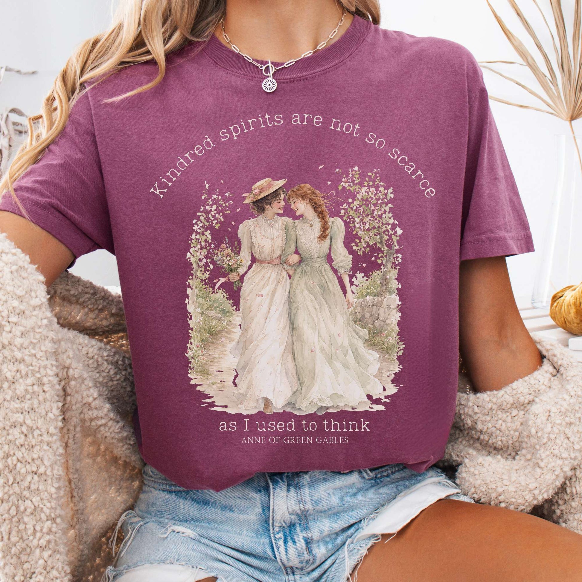Berry - Kindred Spirits Anne of Green Gables Literary T-Shirt