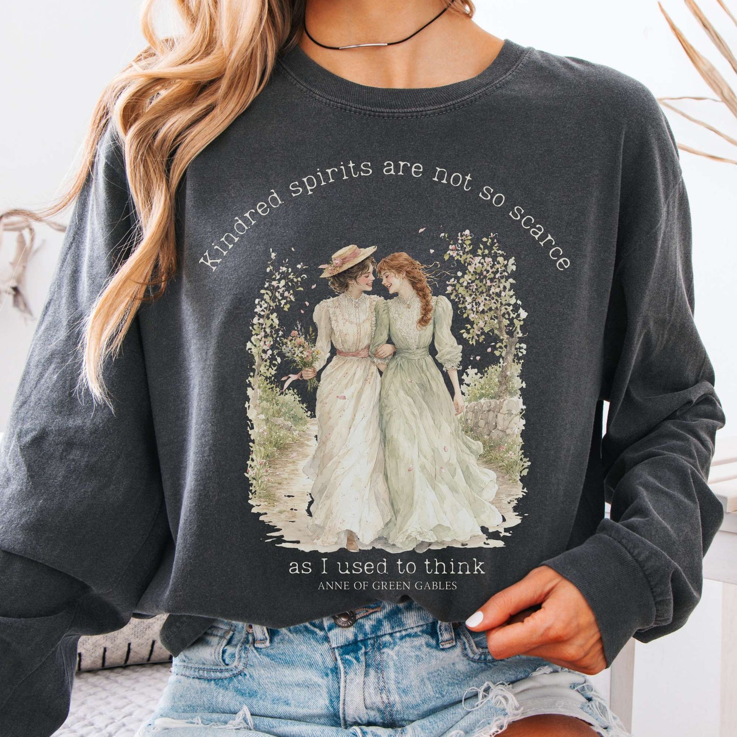 Pepper - Kindred Spirits Anne of Green Gables Literary Long Sleeve