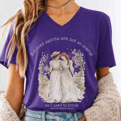 Kindred Spirits Anne of Green Gables Literary V-Neck