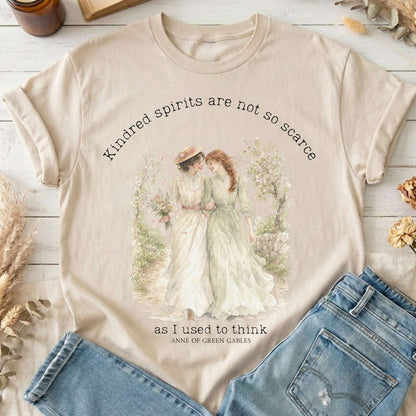 Kindred Spirits Anne of Green Gables Literary T-Shirt