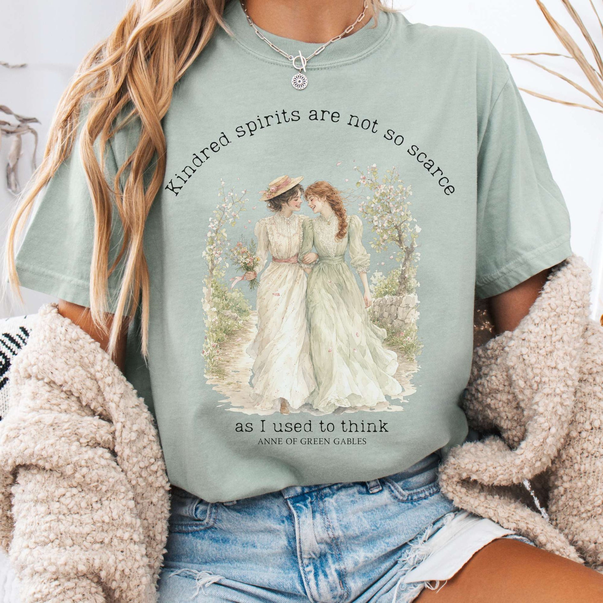 Bay - Kindred Spirits Anne of Green Gables Literary T-Shirt