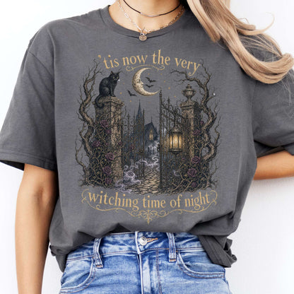 'Tis Now the Very Witching Time of Night Shakespeare Literary T-Shirt