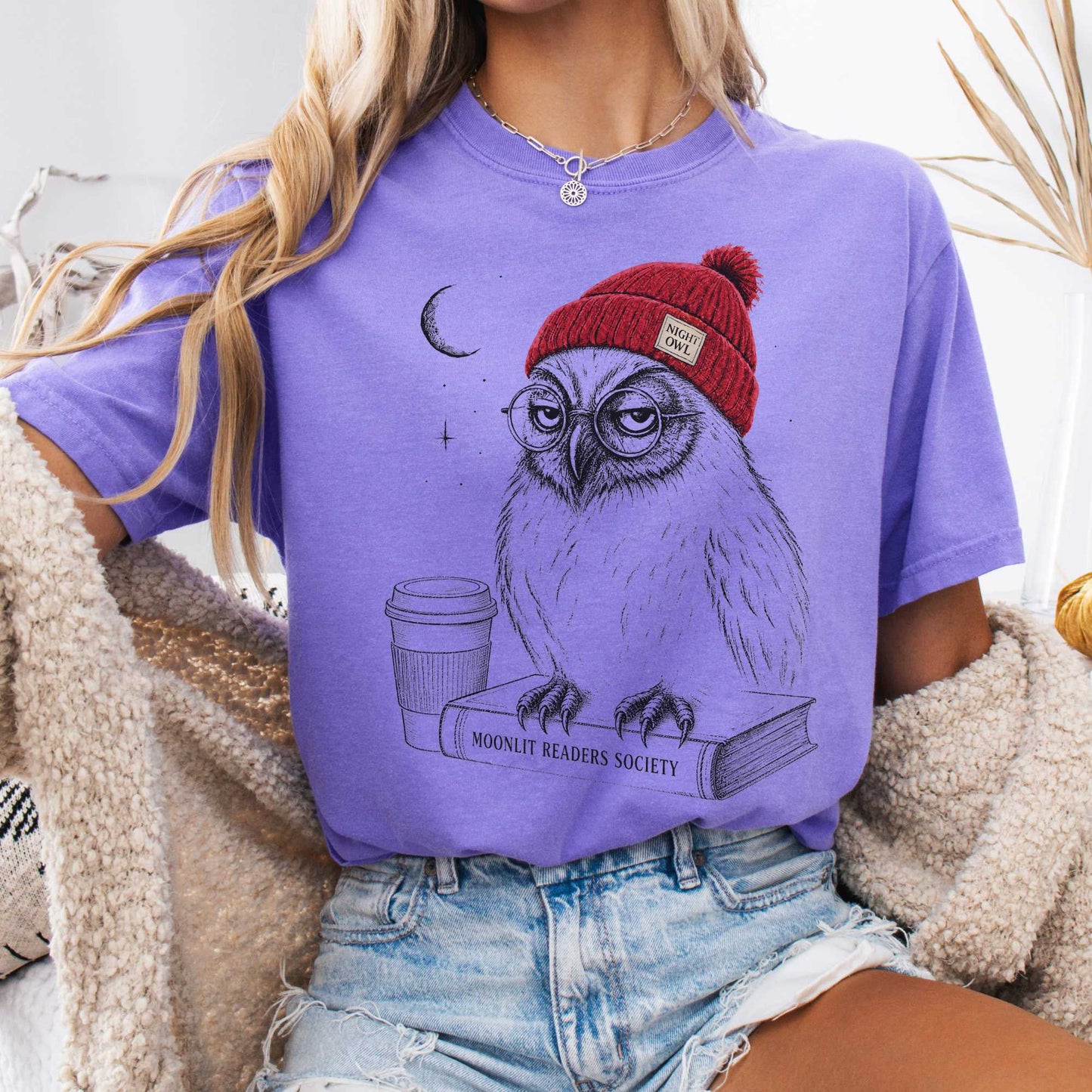T-Shirt Violet / S Design 292 T-Shirt The Mystic Eden