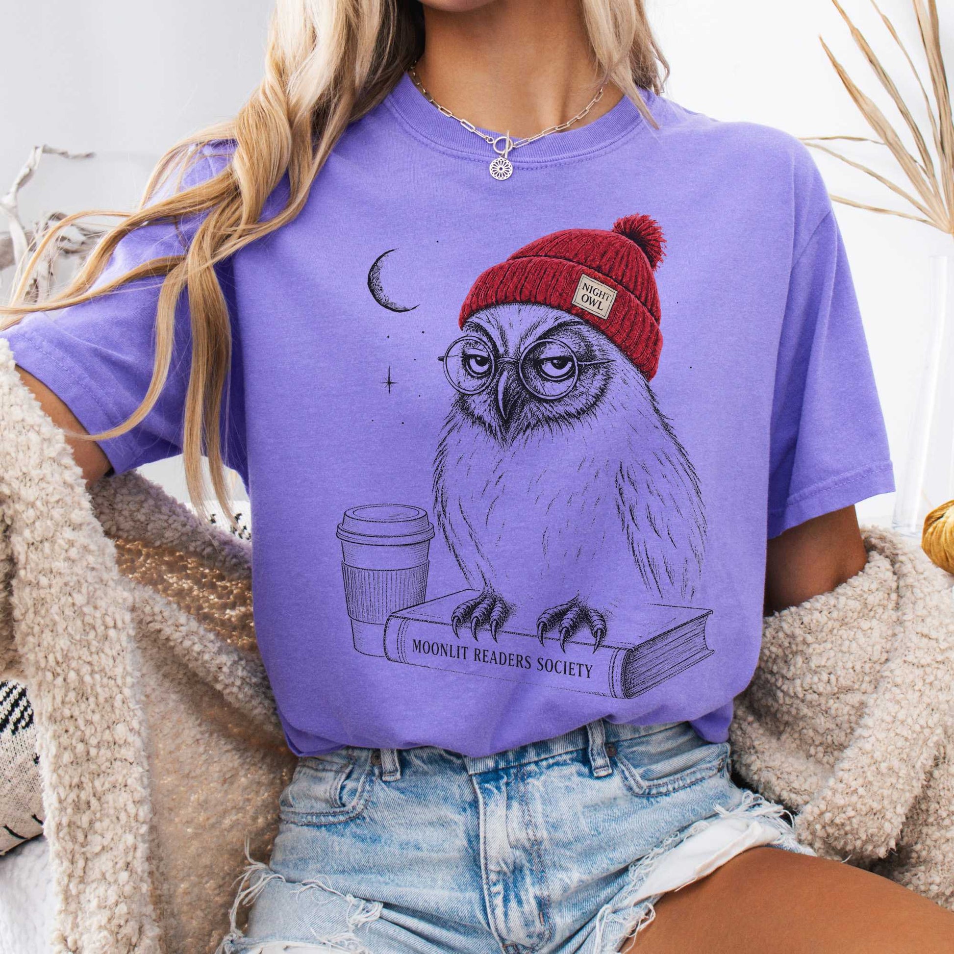 T-Shirt Violet / S Design 292 T-Shirt The Mystic Eden